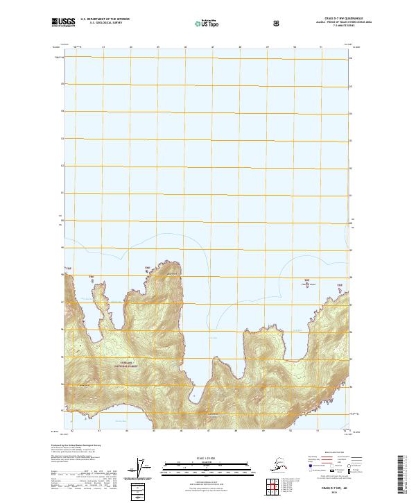USGS Topographic Map – Craig D-7 NW