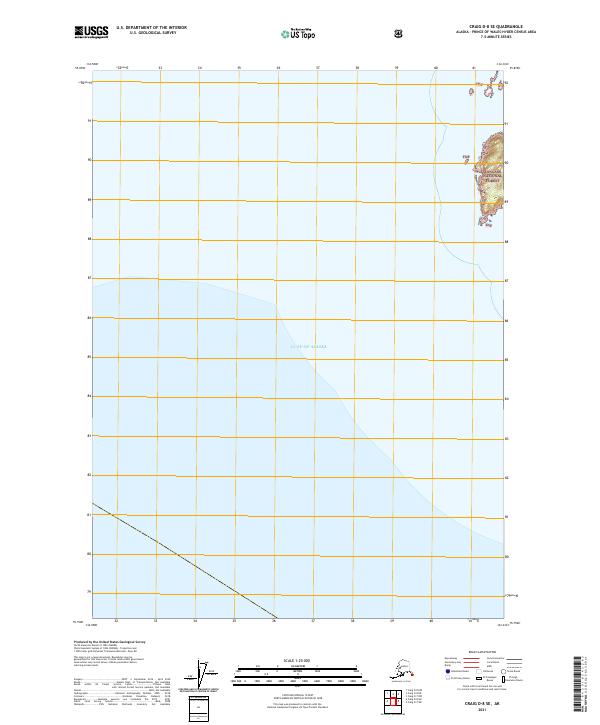 2021 Map of Craig D-8 SE, 2021 Print