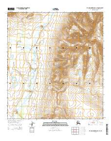 USGS Topographic Map – De Long Mountains A-1 NE