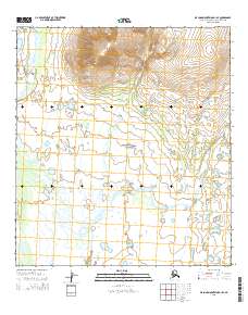 2015 Map of De Long Mountains A-1 SE, 2015 Print