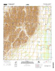 USGS Topographic Map – De Long Mountains A-1 SW
