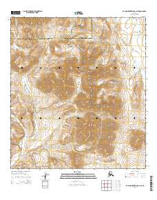 USGS Topographic Map – De Long Mountains A-2 NE