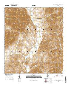 2015 Map of De Long Mountains A-2 NW, 2015 Print