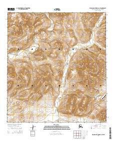 USGS Topographic Map – De Long Mountains A-2 SW