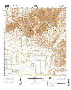 USGS Topographic Map – De Long Mountains A-3 SE