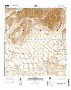 2015 Map of De Long Mountains A-3 SW, 2015 Print
