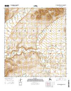 USGS Topographic Map – De Long Mountains A-4 SE