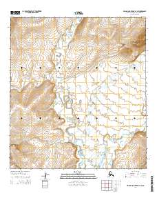 USGS Topographic Map – De Long Mountains A-4 SW