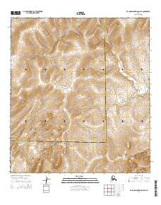 USGS Topographic Map – De Long Mountains A-5 SE