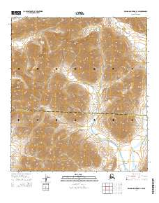 USGS Topographic Map – De Long Mountains B-1 SW