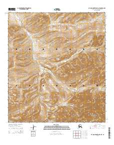 USGS Topographic Map – De Long Mountains B-2 NE
