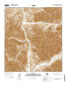 USGS Topographic Map – De Long Mountains B-2 SW