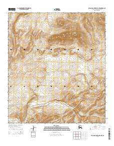 USGS Topographic Map – De Long Mountains B-3 NW