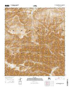 2015 Map of De Long Mountains B-3 SE, 2015 Print