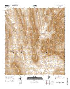 2014 Map of De Long Mountains B-5 NW, 2014 Print