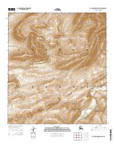 2014 Map of De Long Mountains B-5 SE, 2014 Print