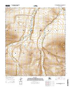 USGS Topographic Map – De Long Mountains C-1 NE
