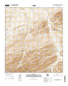 2015 Map of De Long Mountains C-1 SE, 2015 Print