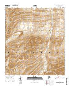 USGS Topographic Map – De Long Mountains C-1 SW