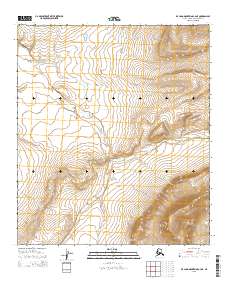 2015 Map of De Long Mountains C-2 NE, 2015 Print