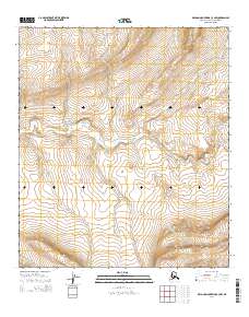2014 Map of De Long Mountains C-3 NW, 2014 Print