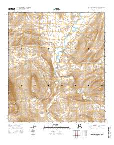 USGS Topographic Map – De Long Mountains C-3 SE