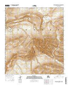 USGS Topographic Map – De Long Mountains C-4 SW