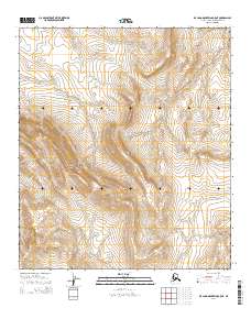 USGS Topographic Map – De Long Mountains C-5 NE