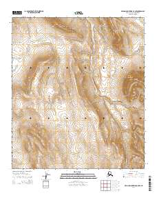 2014 Map of De Long Mountains C-5 NW, 2014 Print