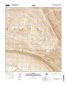 2015 Map of De Long Mountains D-1 NE, 2015 Print