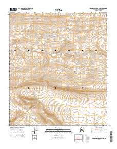 2015 Map of De Long Mountains D-1 NW, 2015 Print