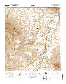 USGS Topographic Map – De Long Mountains D-1 SE