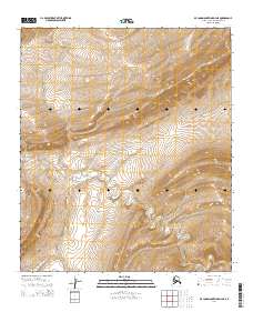 2014 Map of De Long Mountains D-3 NE, 2014 Print