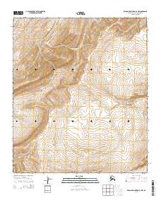 2014 Map of De Long Mountains D-3 NW, 2014 Print