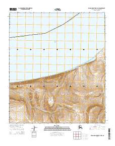 USGS Topographic Map – De Long Mountains D-4 NW