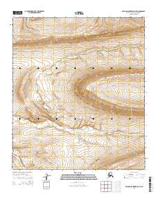 2014 Map of De Long Mountains D-4 SE, 2014 Print