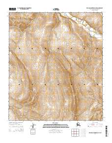 2014 Map of De Long Mountains D-5 SE, 2014 Print