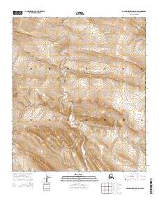 2014 Map of De Long Mountains D-5 SW, 2014 Print