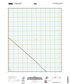 2018 Map of Demarcation Point D-2 OE E SW, 2018 Print