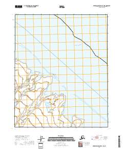USGS Topographic Map – Demarcation Point D-3 NE