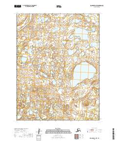 2019 Map of Dillingham A-1 NE, 2019 Print