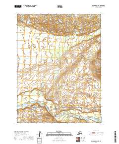2019 Map of Dillingham A-1 SE, 2019 Print