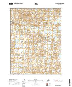 2019 Map of Dillingham A-3 NW, 2019 Print