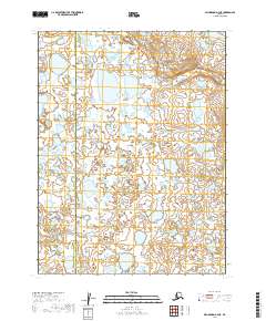 2019 Map of Dillingham A-4 NE, 2019 Print