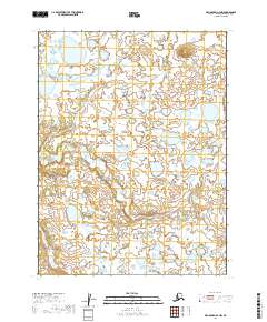 2019 Map of Dillingham A-4 NW, 2019 Print