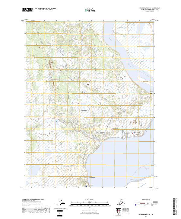 USGS Topographic Map – Dillingham A-7 SW