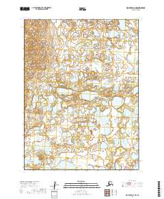 2019 Map of Dillingham B-1 NW, 2019 Print