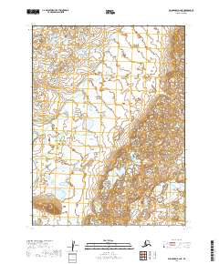 2019 Map of Dillingham B-2 NE, 2019 Print