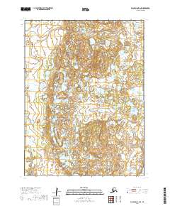 2019 Map of Dillingham B-2 SE, 2019 Print