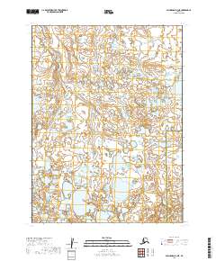 2019 Map of Dillingham B-3 NE, 2019 Print